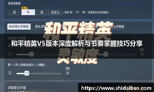 和平精英V5版本深度解析与节奏掌握技巧分享